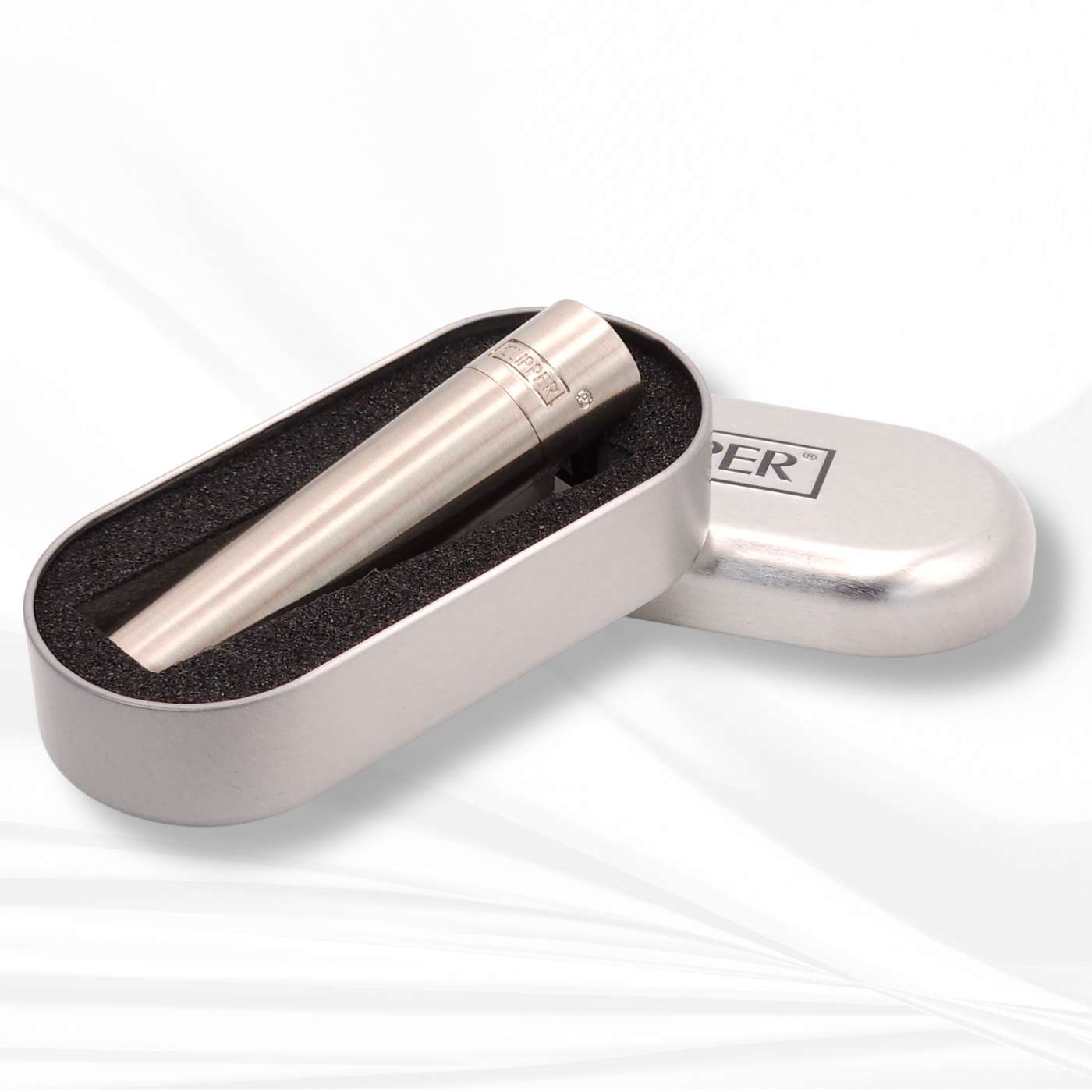 Metall Clipper Feuerzeug mit Lasergravur