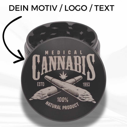 Grinder mit Gravur - Runde Grinder personalisieren