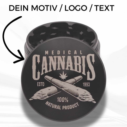 Grinder mit Gravur - Runde Grinder personalisieren