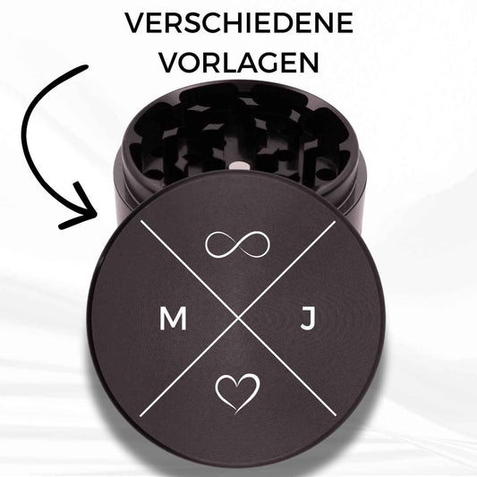 Runde Grinder – Gravurvorlagen für Liebe & Freundschaft