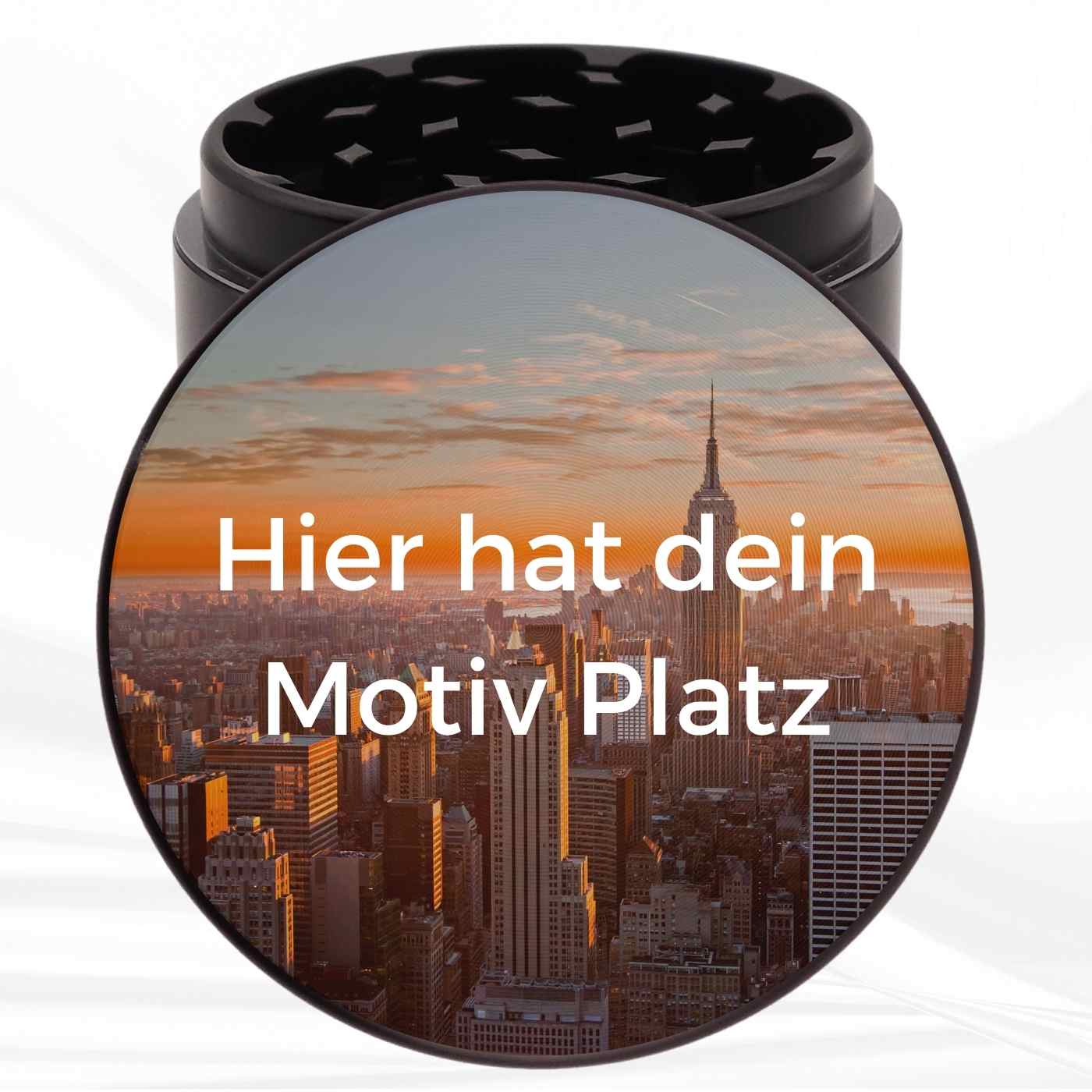 Grinder personalisieren - Runde Grinder mit eigenem Foto