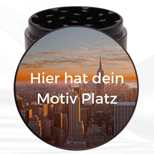 Grinder personalisieren - Runde Grinder mit eigenem Foto