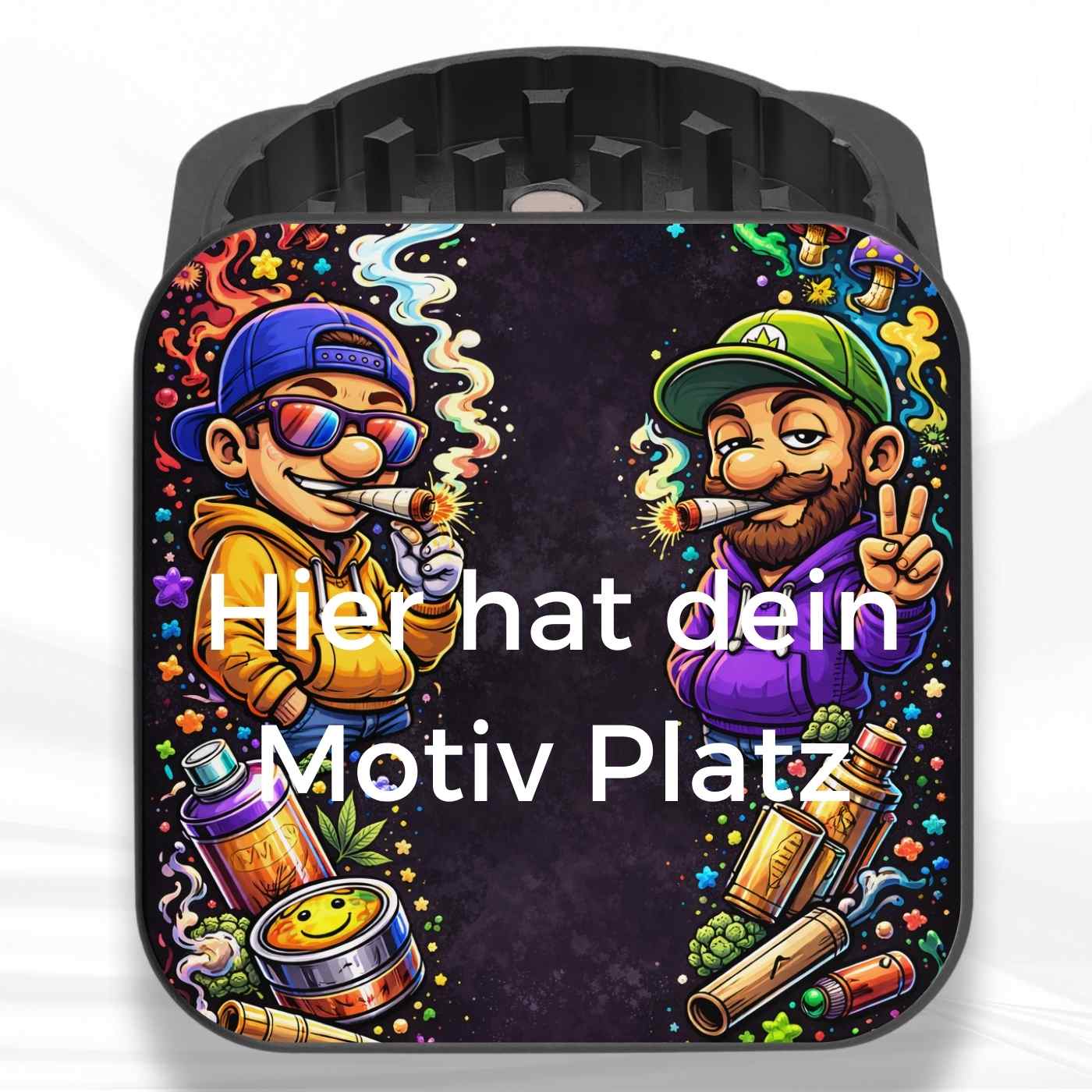 Grinder personalisieren - Quadratische Grinder mit deinem Motiv